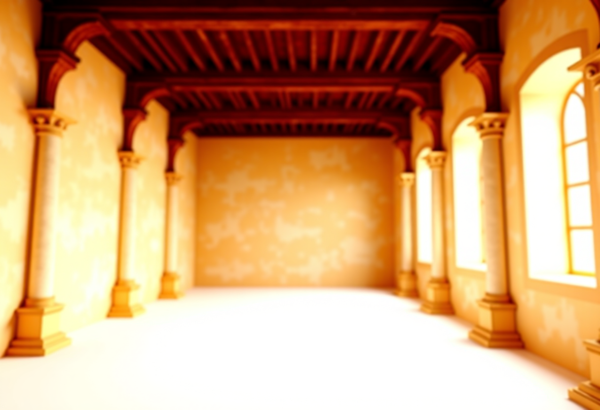 Rendering della sede restaurata